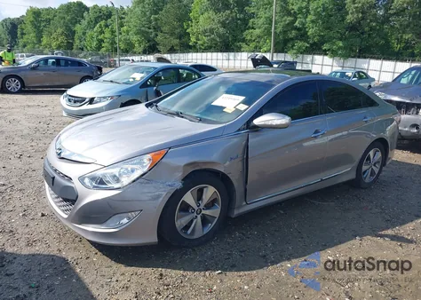 2011 Hyundai Sonata Hybrid from USA, damaged, VIN KMHEC4A4XBA016883